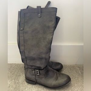 Gray Boots